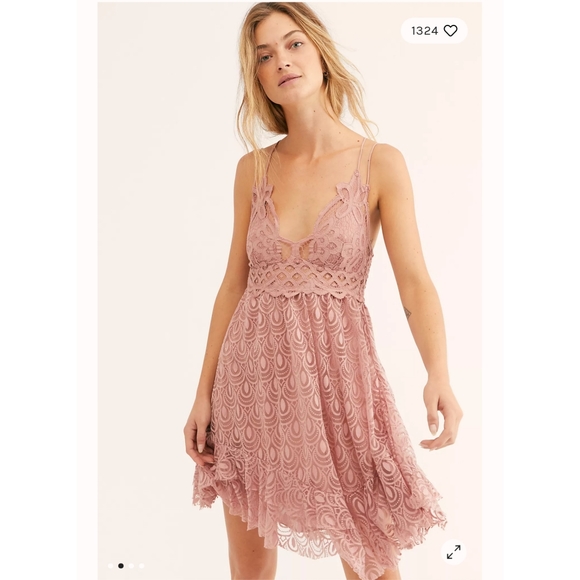 Free People Dresses & Skirts - Free People Adella burnout mini dress